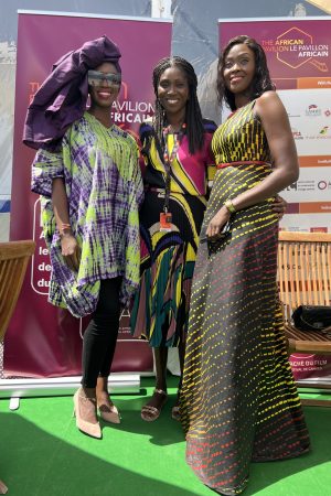 Invitée par le Pavillon Africain au festival de Cannes